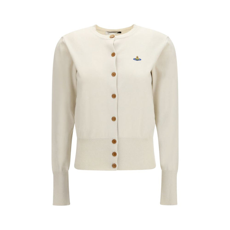 Vivienne Westwood White Cotton Cardigan