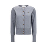 Vivienne Westwood Gray Cotton Cardigan