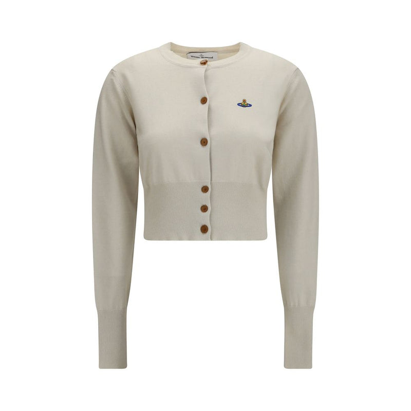 Vivienne Westwood White Cotton Cardigan