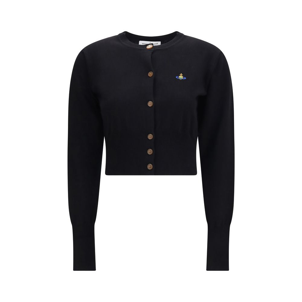 Vivienne Westwood Black Cotton Cardigan