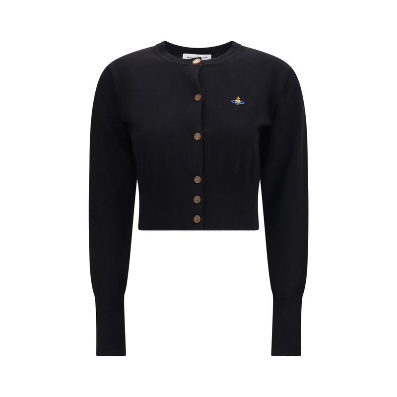 Vivienne Westwood Black Cotton Cardigan