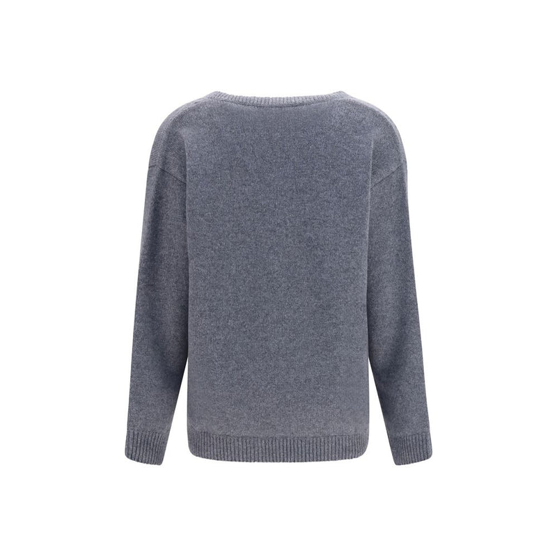 Valentino Garavani Gray Cashmere Sweater