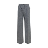 Dolce & Gabbana Gray Wool Oves Aries Dress Pants