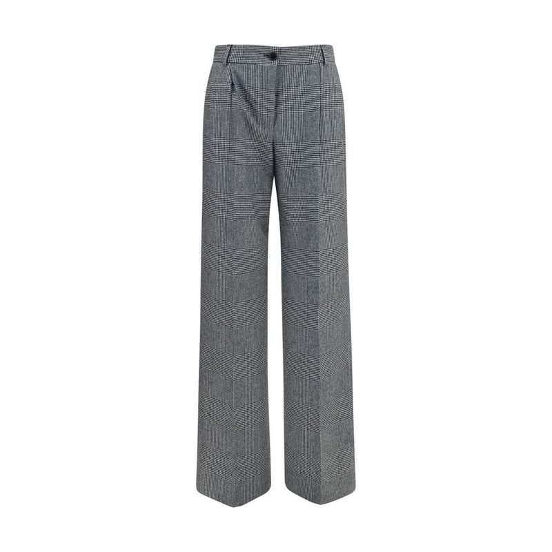 Dolce & Gabbana Gray Wool Oves Aries Dress Pants
