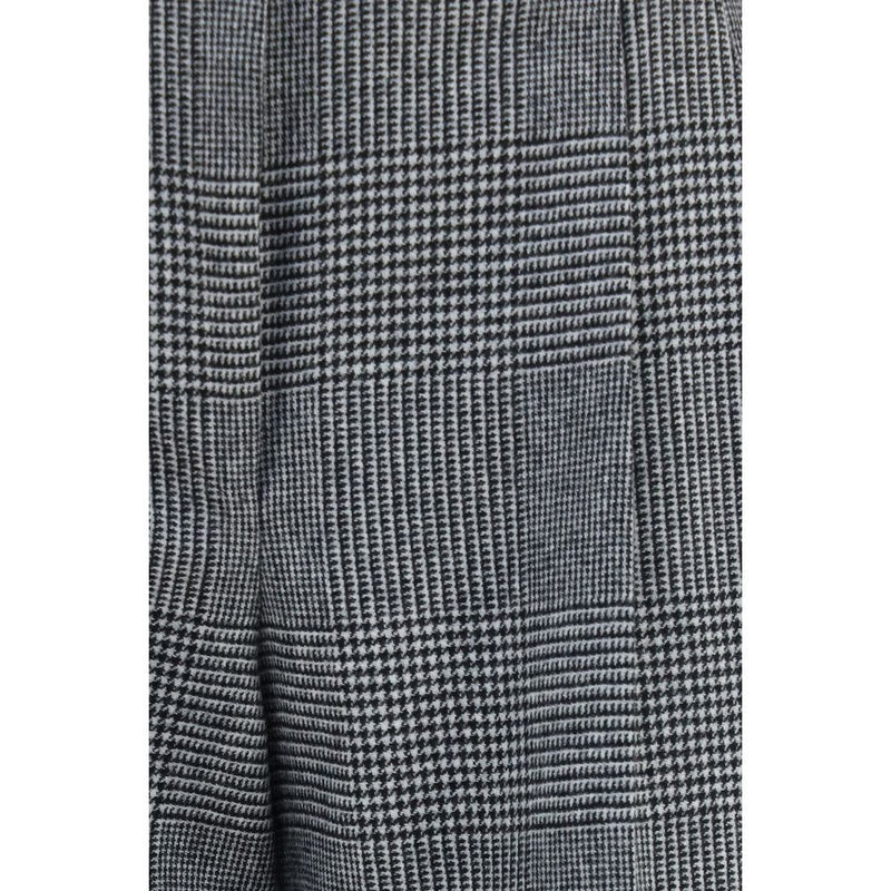 Dolce & Gabbana Gray Wool Oves Aries Dress Pants