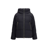 Tatras Black Nylon Full-Length Jacket