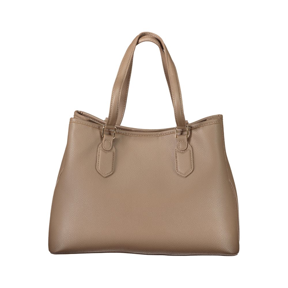 Mario Valentino Brown Polyurethane Women's Bag