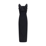 Vivienne Westwood Black Viscose Casual Dress