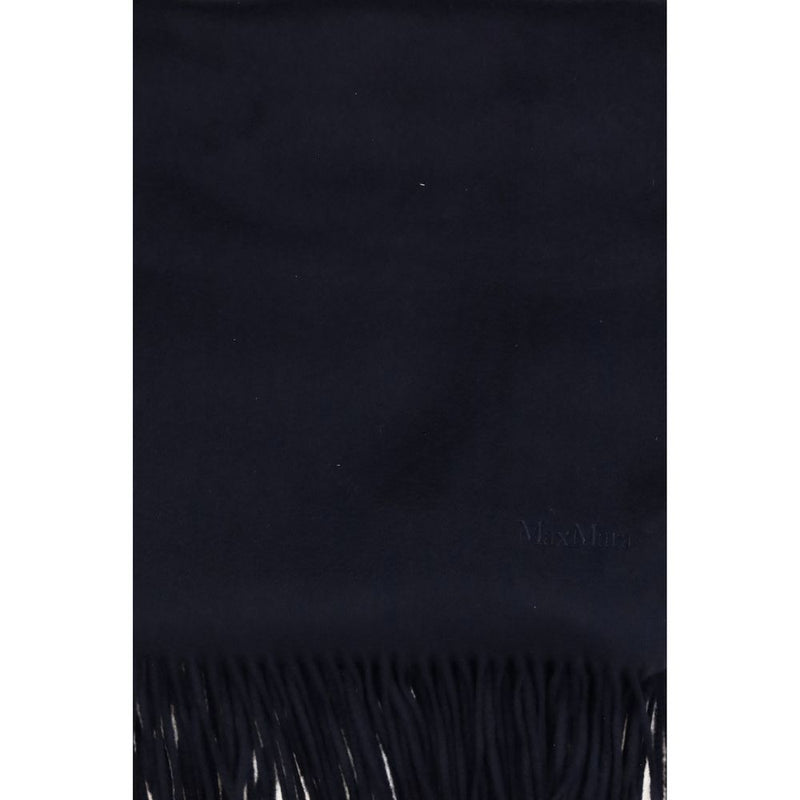 Max Mara Blue Cashmere Scarf