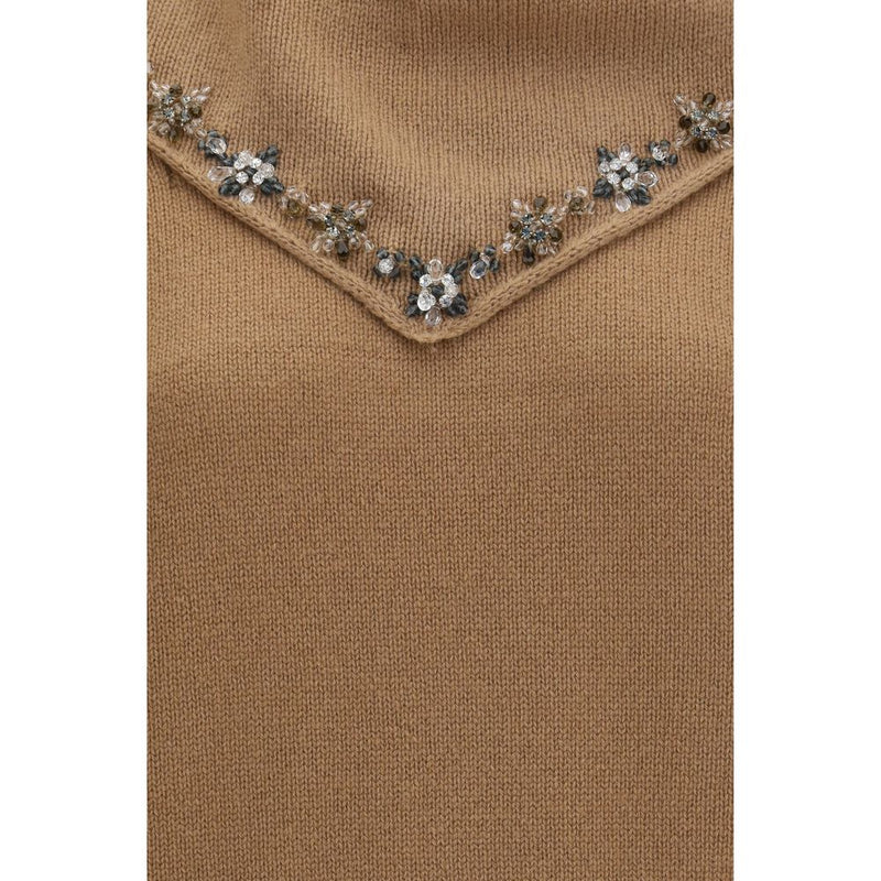 Prada Brown Cashmere Sweatshirt