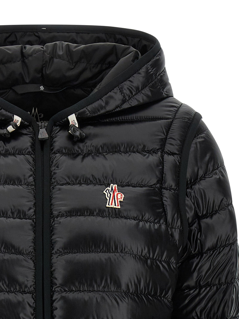 Veste Moncler Grenoble en Polyamide Noir