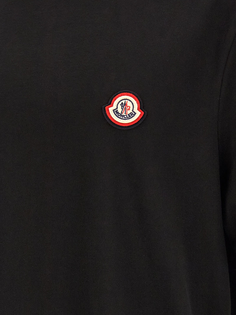 T-shirt Moncler en coton noir