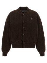 Polo Ralph Lauren Brown Wool Bomber