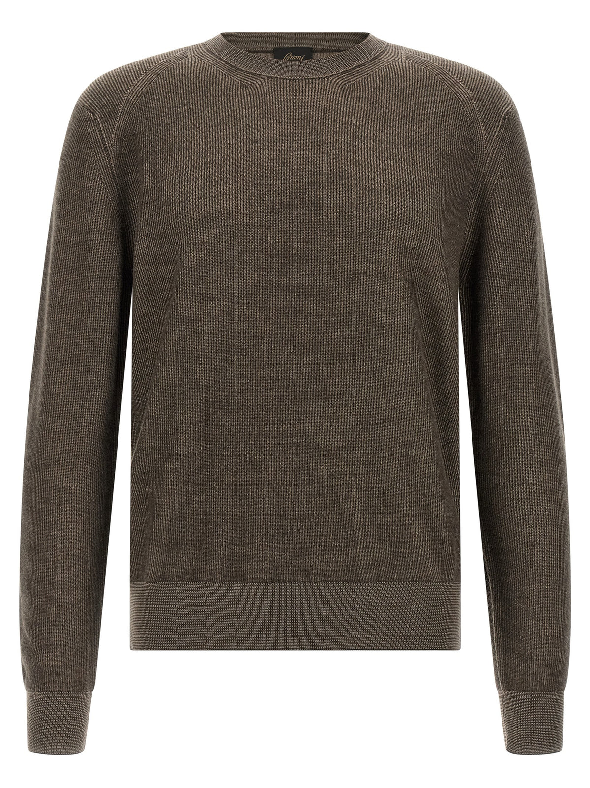 Brioni Brown Cashmere Cardigan