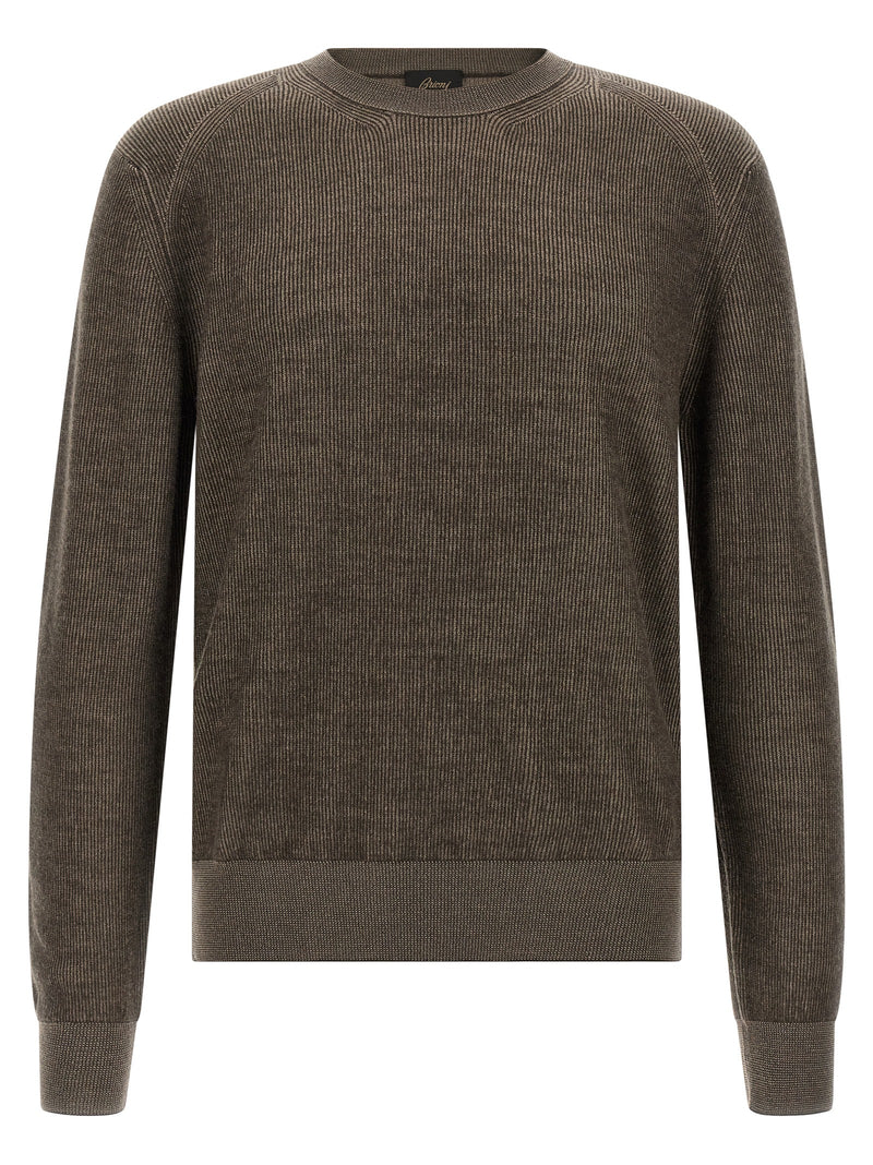 Cardigan Brioni en cachemire marron