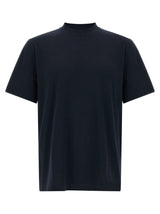 Brioni Blue Cotton T-Shirt