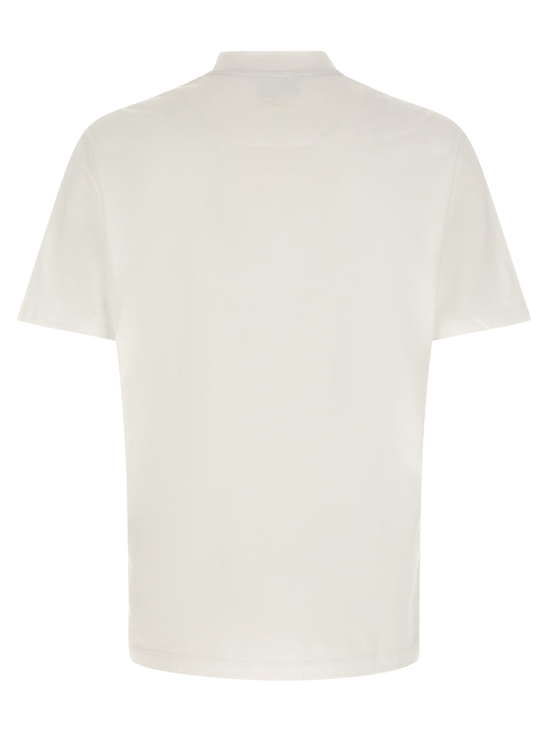 T-shirt Brioni en coton blanc