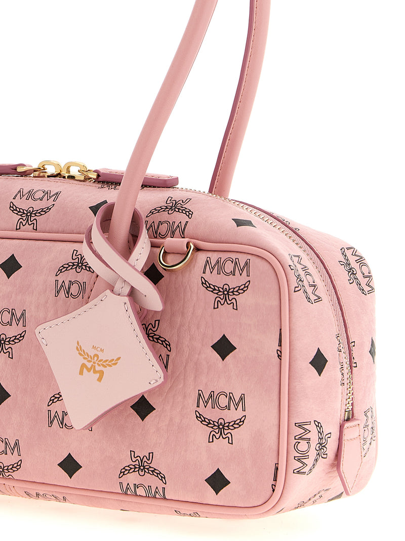Sac à bandoulière MCM en polyéthylène multicolore