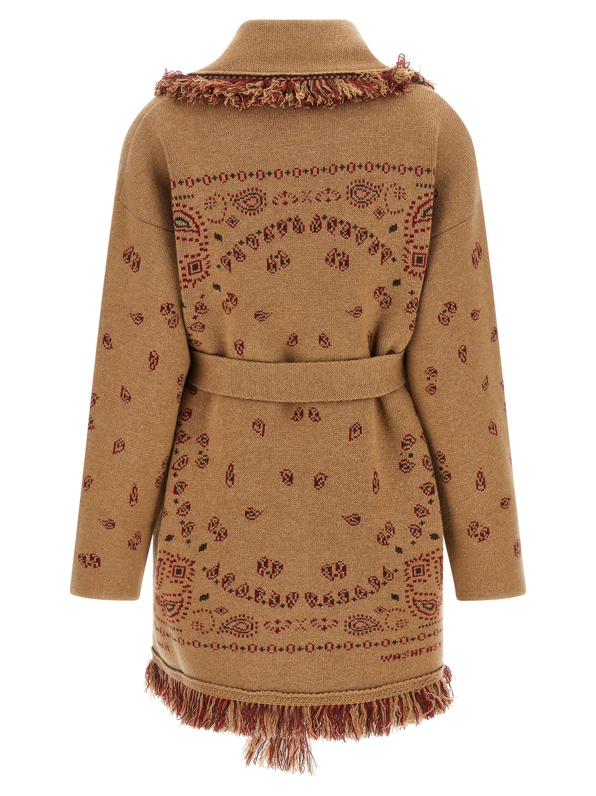Alanui Beige Cashmere Cardigan