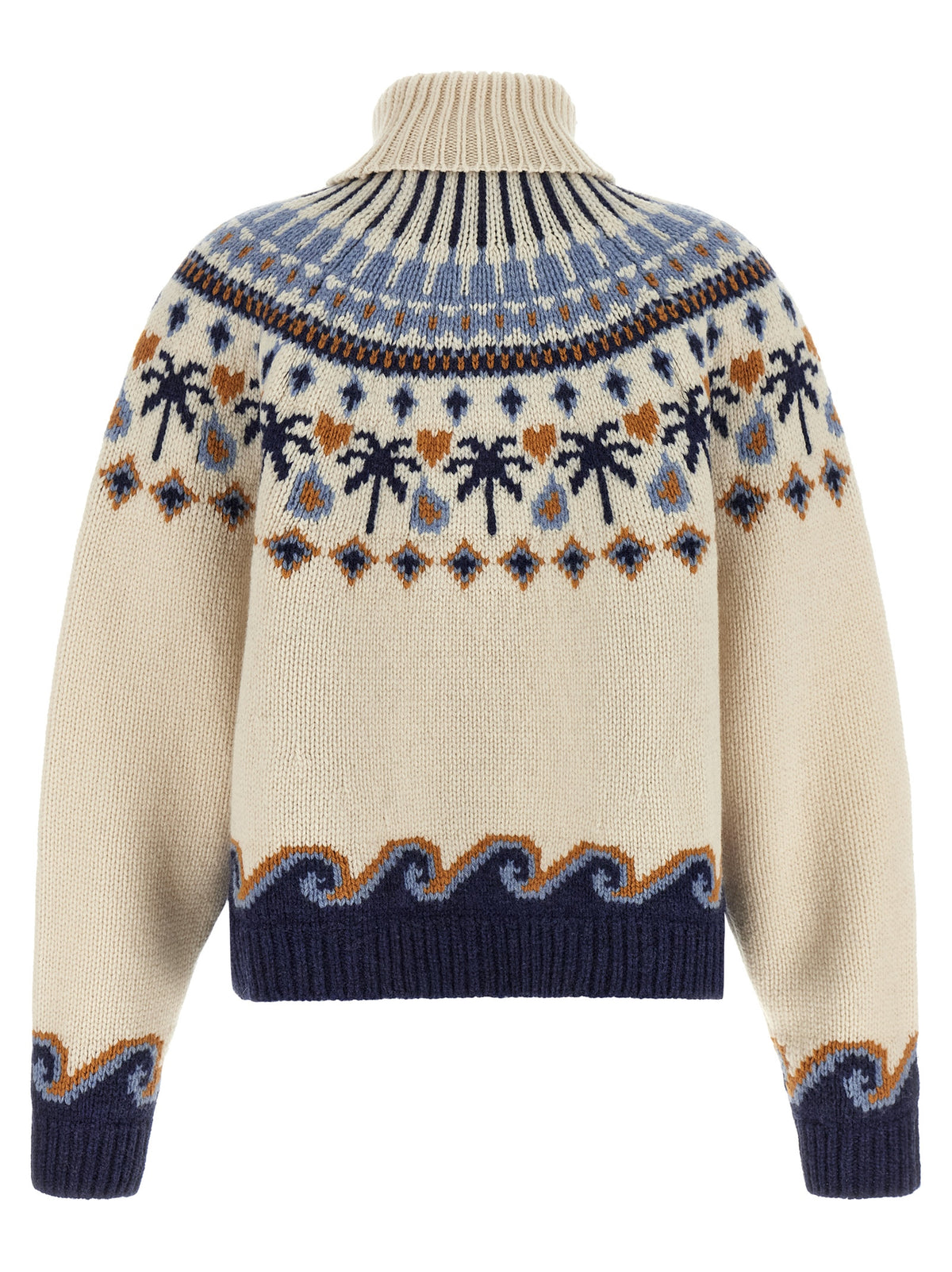 Alanui Multicolor Virgin Wool Cardigan