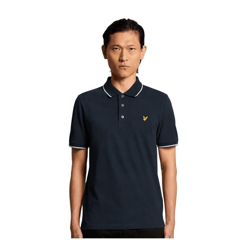 Lyle & Scott Blue Cotton Polo Shirt - Stylish Comfort for Men