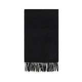Max Mara Black Cashmere Scarf