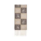 Max Mara Beige Cashmere Scarf