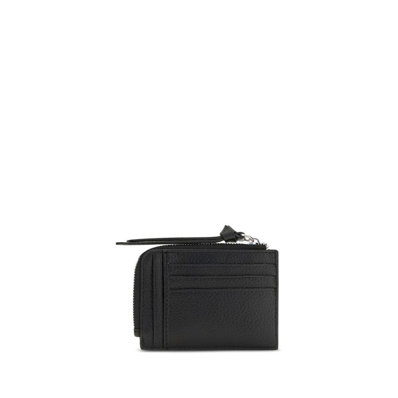 Vivienne Westwood Black Calf Leather Bos Taurus Wallet