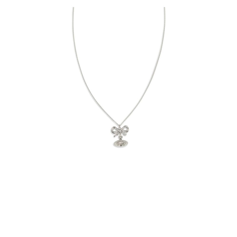 Vivienne Westwood Octavie Silver Pendant Necklace