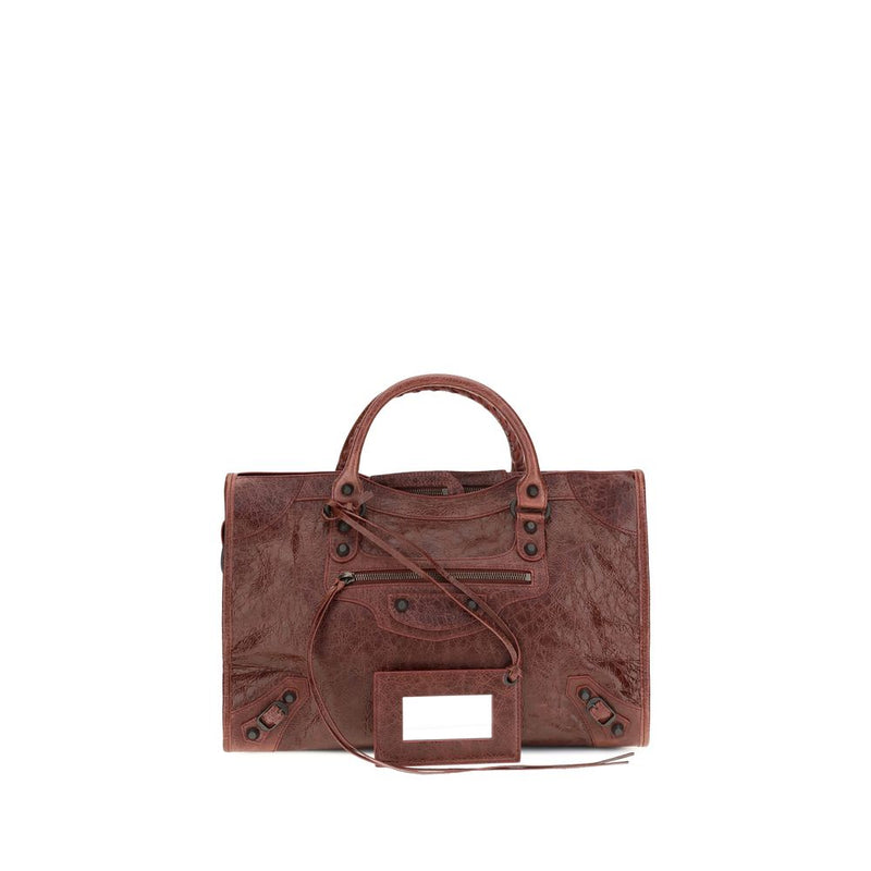 Sac à main Balenciaga Bordeaux Agneau Ovis Aries Aries
