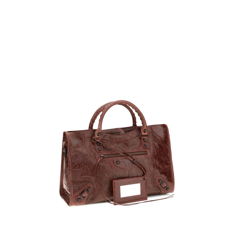 Sac à main Balenciaga Bordeaux Agneau Ovis Aries Aries