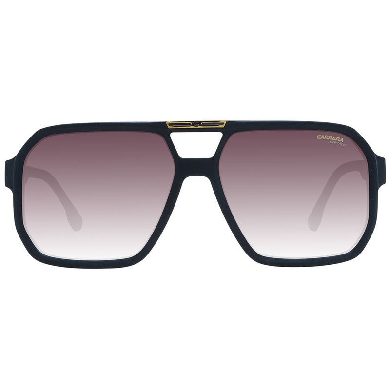 Carrera Black Eco Polyamide Aviator Sunglasses for Men
