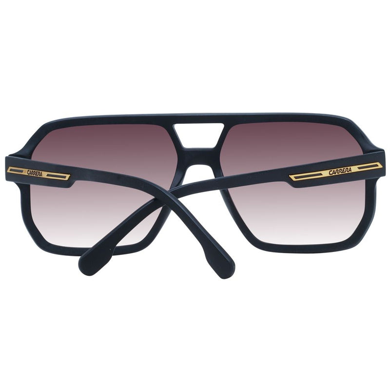 Carrera Black Eco Polyamide Aviator Sunglasses for Men
