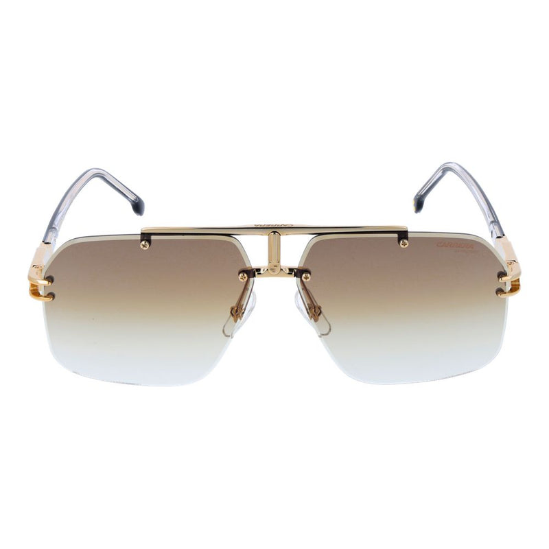 Carrera Gold Metal Aviator Sunglasses for Men