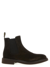 Doucal's Brown Calfskin Chelsea Boots