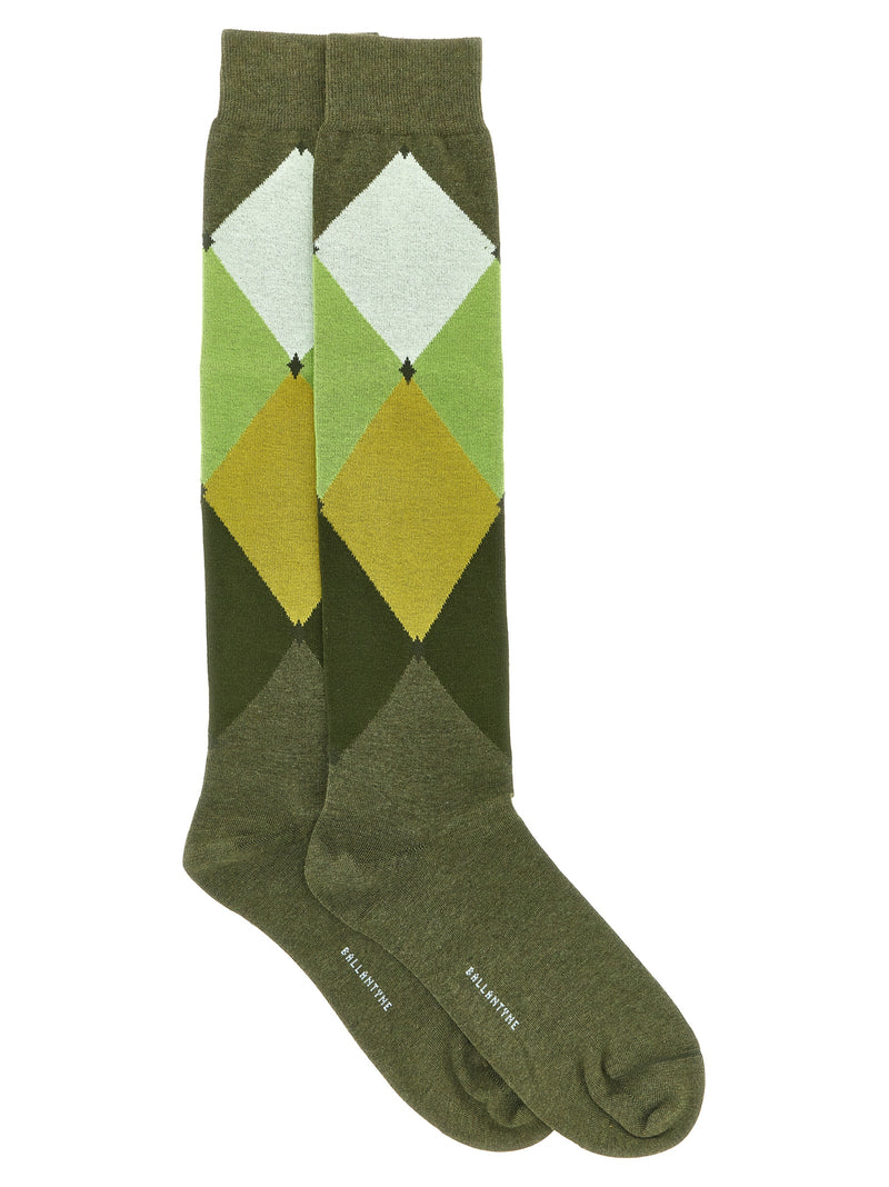 Ballantyne Bicolor Cotton Socks