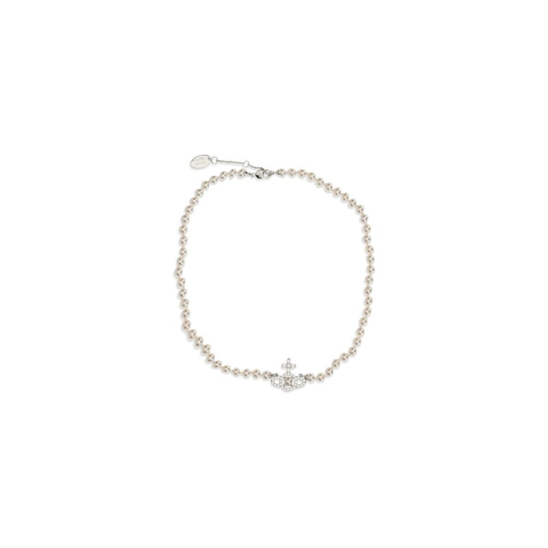 Collier Vivienne Westwood en laiton argenté