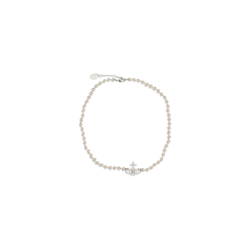 Collier Vivienne Westwood en laiton argenté