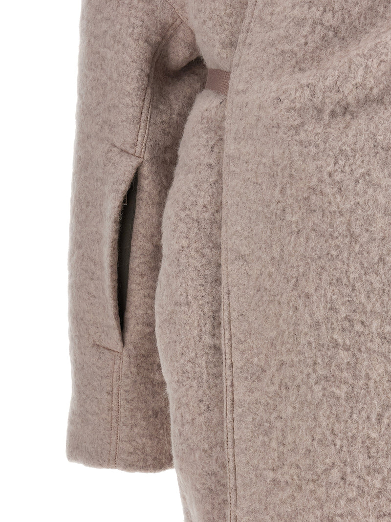 Manteau en marabout multicolore Rick Owens