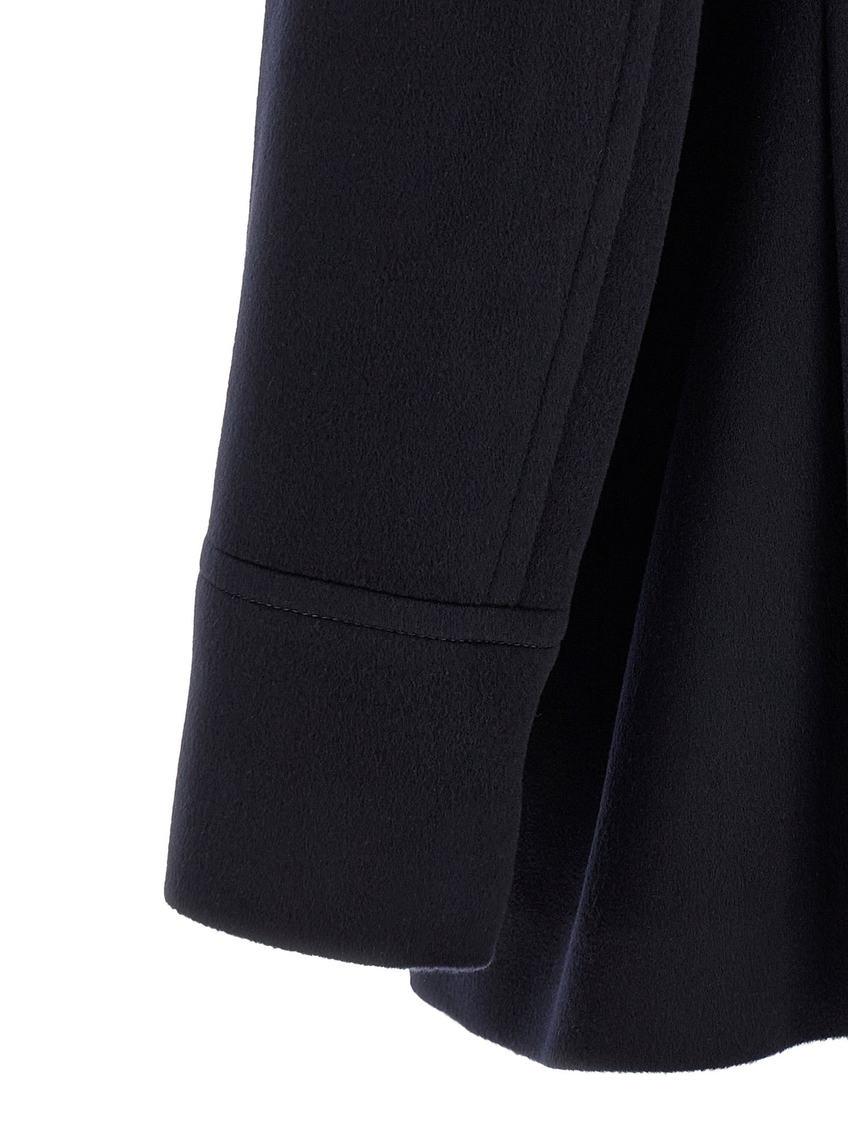 Brunello Cucinelli Blue Virgin Wool Coat