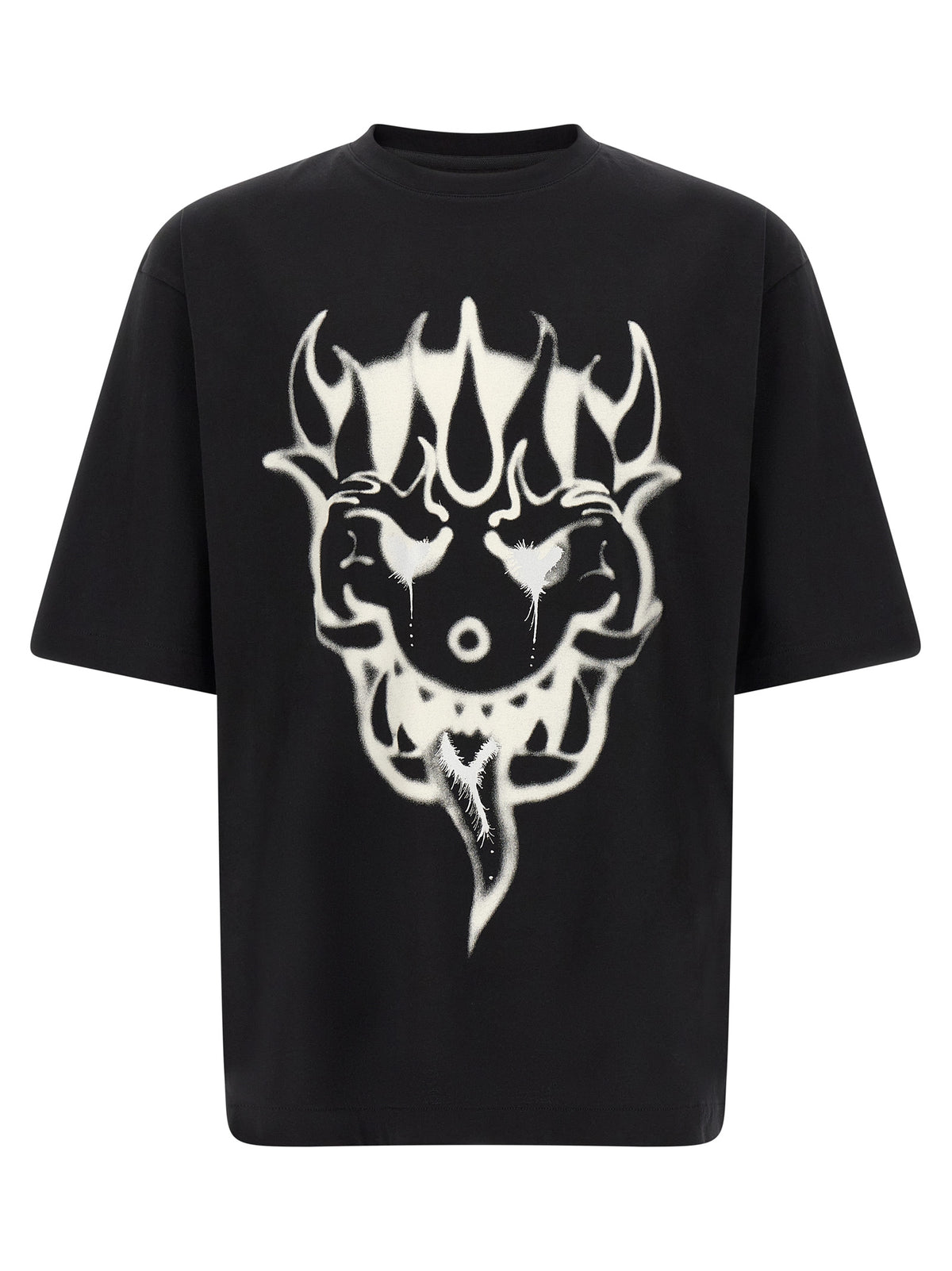 Y-3 Black Cotton T-Shirt