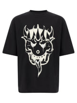 Y-3 Black Cotton T-Shirt