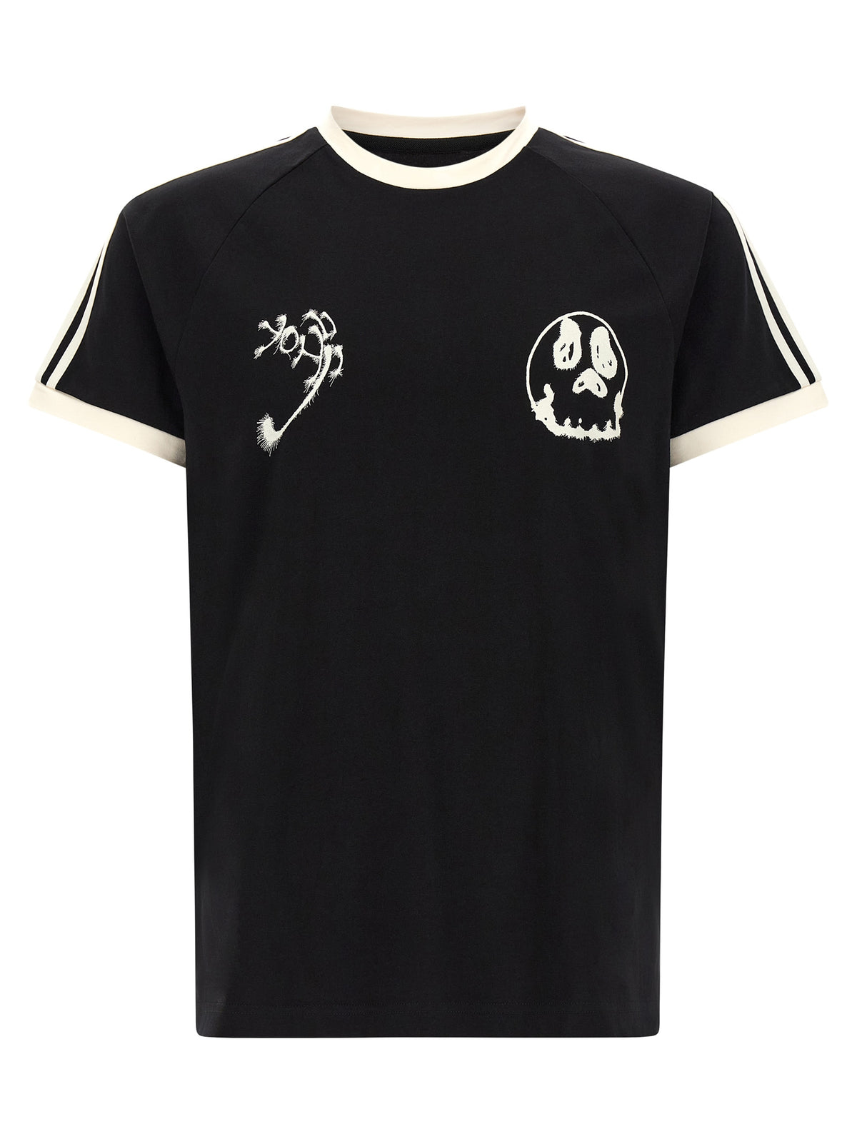 Y-3 Black Cotton T-Shirt