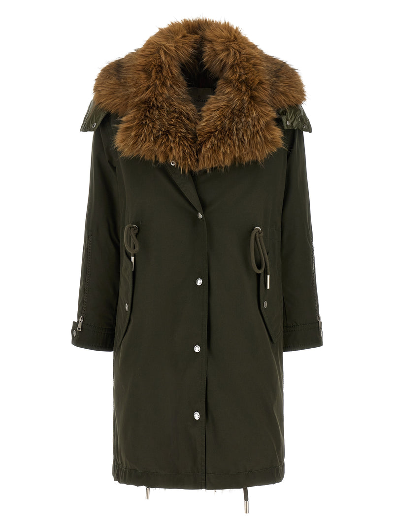Moncler Halicte Bicolor Polyamide Parka