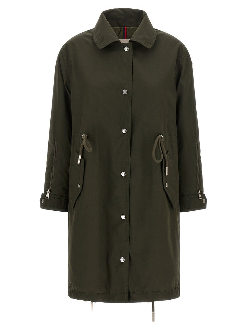Moncler Halicte Bicolor Polyamide Parka