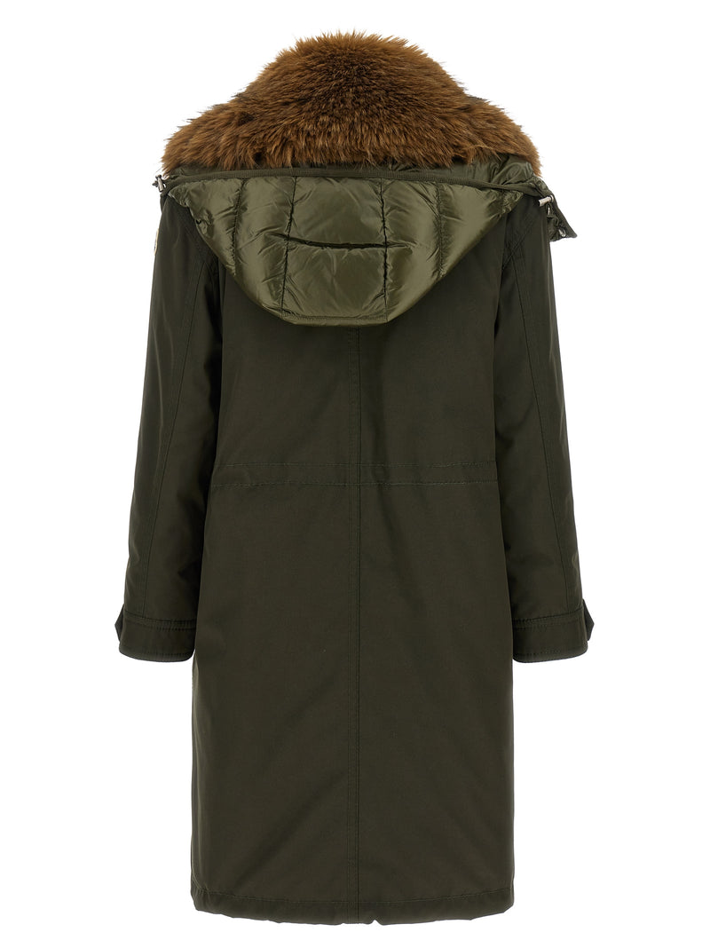 Moncler Halicte Bicolor Polyamide Parka