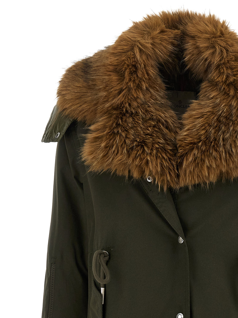 Moncler Halicte Bicolor Polyamide Parka