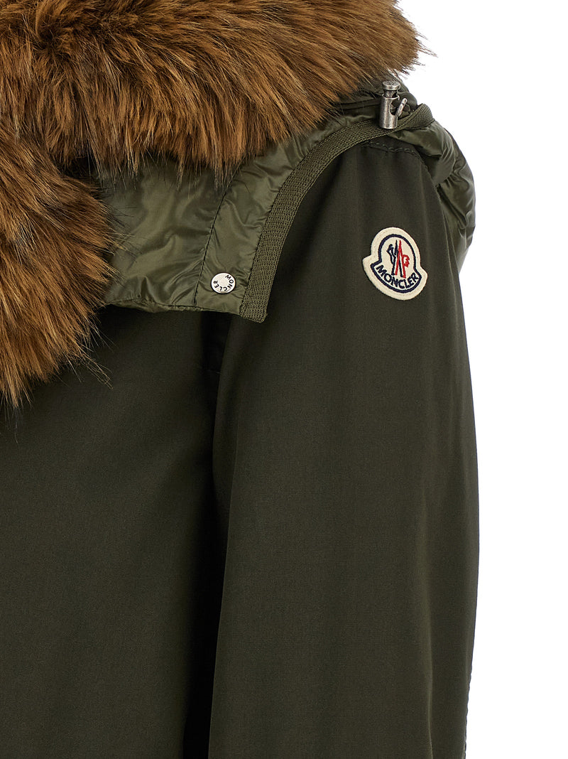 Moncler Halicte Bicolor Polyamide Parka