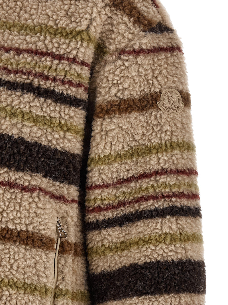 Moncler Brown Polyester Cardigan for Women