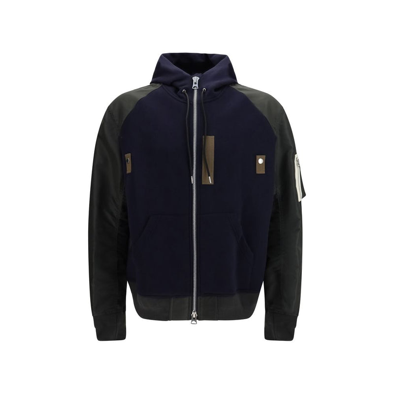 Sweat-shirt Sacai en coton multicolore